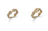 Ring Nanis Woman in Yellow Gold Diamante AS8-503-15 - AS8-503-15